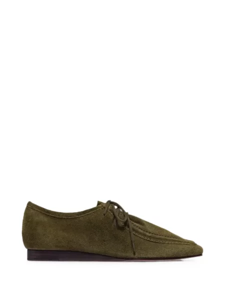 Pantofi derby Bernardo verde