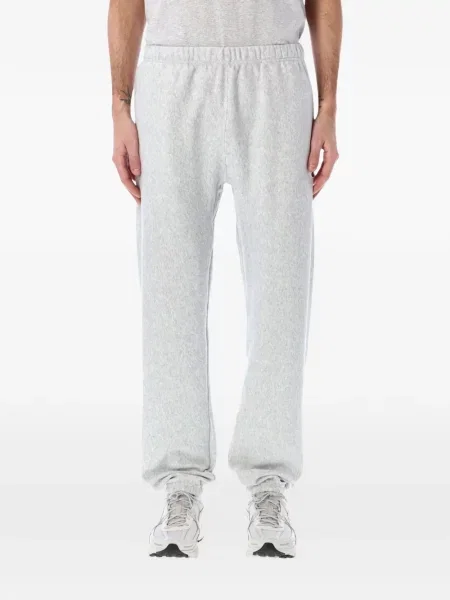 Pantaloni Champion alergare cu autograf gri