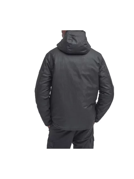 Woskowana kurtka Barbour czarna