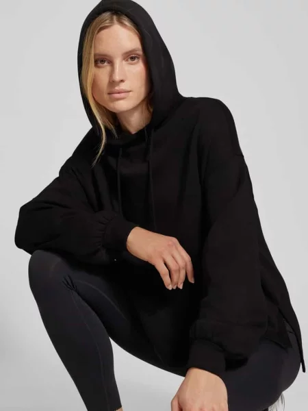 Bluza z kapturem model ‘Janelle’ Msch Copenhagen czarna