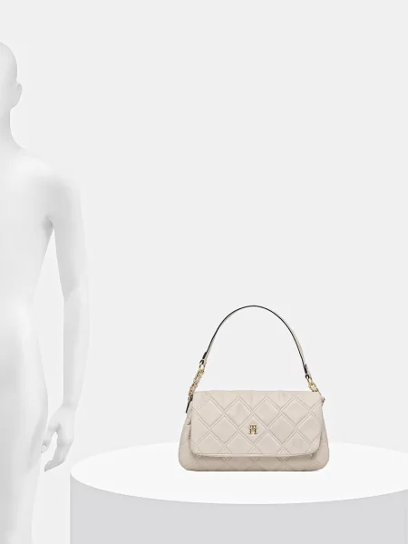 Tommy Hilfiger чанта crossbody дамска бежово