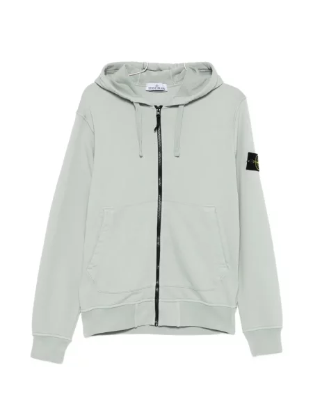 Majica s kapuljačom Stone Island kamenje zelena