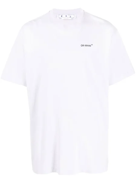 Tricou Off-white scurt alb