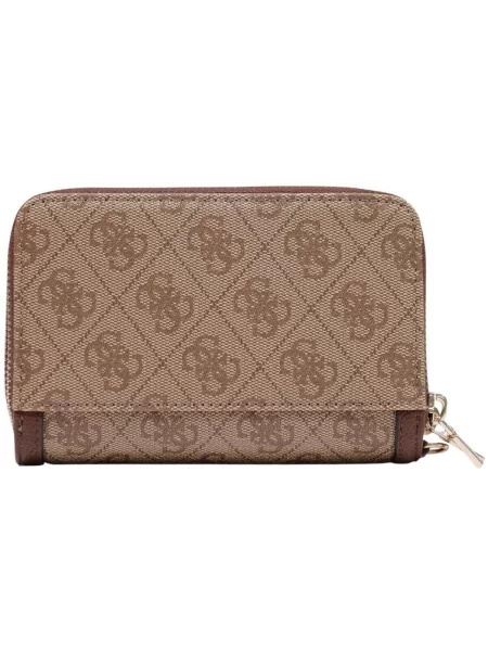 Kézitáska Guess autogrammal barna