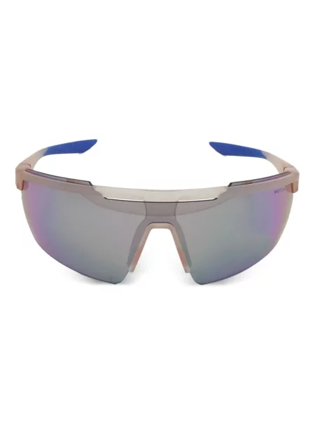 Ochelari de soare Nike cu cordon din jerseu cu imprimeu abstract gri