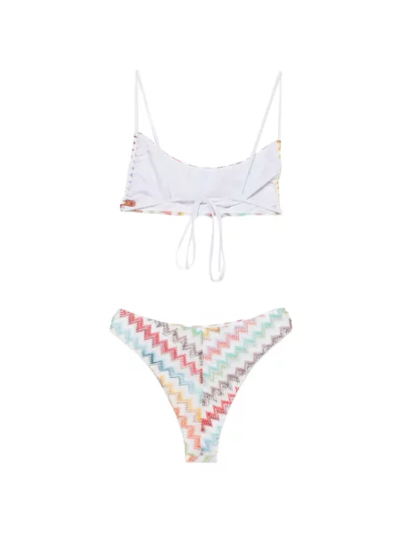 Kötött bikini Missoni fehér