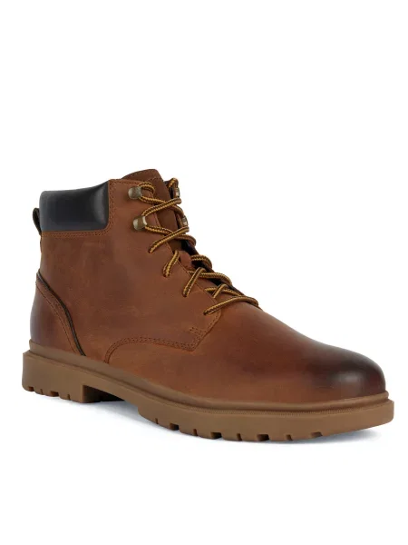 Gležnjarji Geox rjava