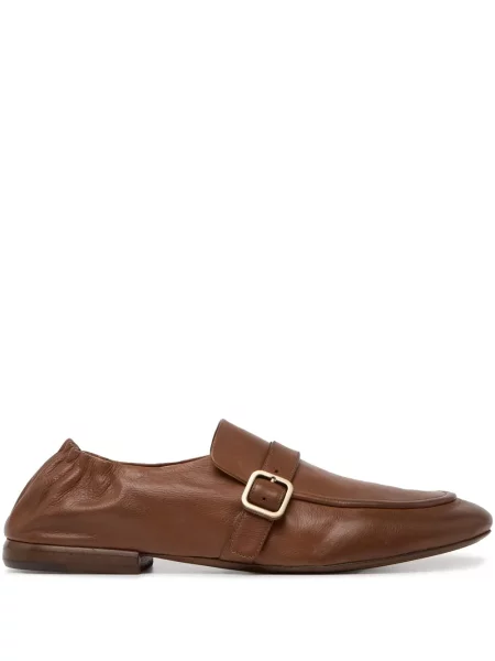 Pantofi loafer Marsell din piele maro
