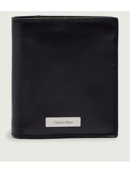 Calvin Klein De piele portofel negru
