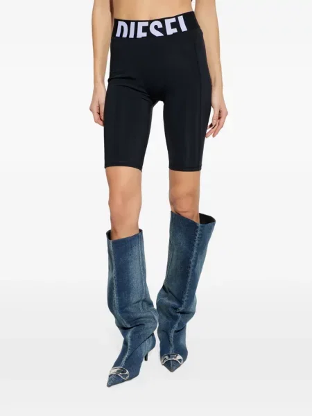 Szorty Diesel z autografem czarne