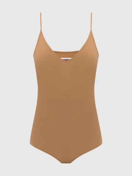Боді Jil Sander коричневе
