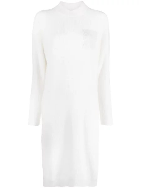 Rochie midi Peserico până la genunchi de costum alb