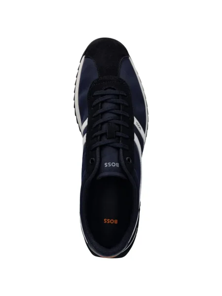Sneakerși Boss albastru