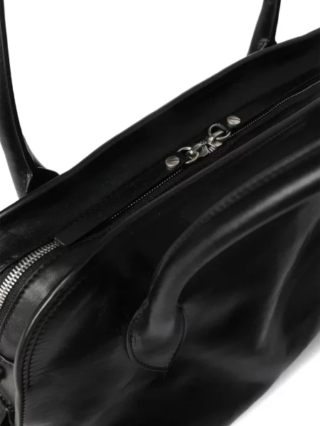 Geantă Ann Demeulemeester din piele negru