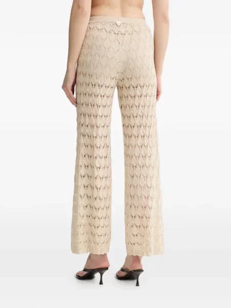 Pantaloni Twinset tricotate