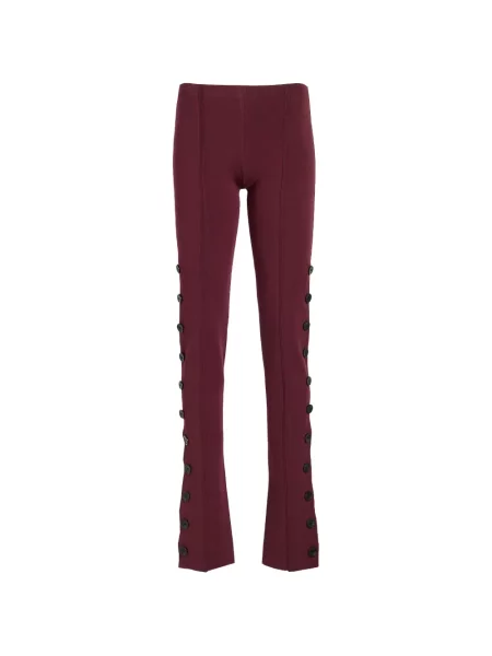 Pantaloni Proenza Schouler stretch roșu