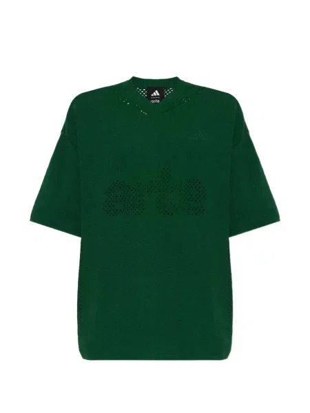 Tricou Adidas cu autograf verde
