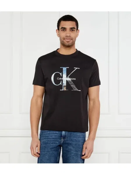 Tricou Calvin Klein Jeans negru