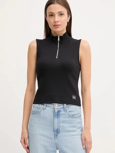 Top Calvin Klein Jeans czarny