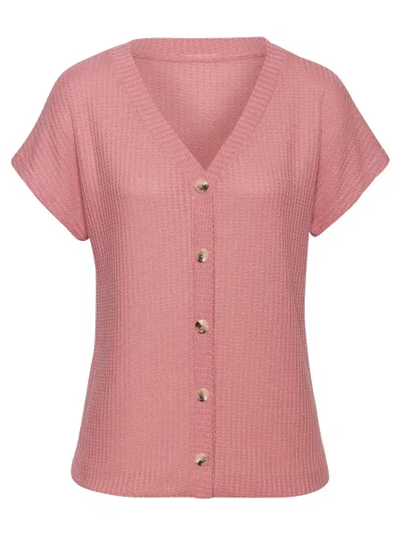 LASCANA Geacă tricotată pitaya roz