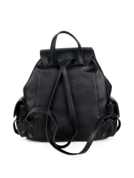 Top Ermanno Firenze din piele negru