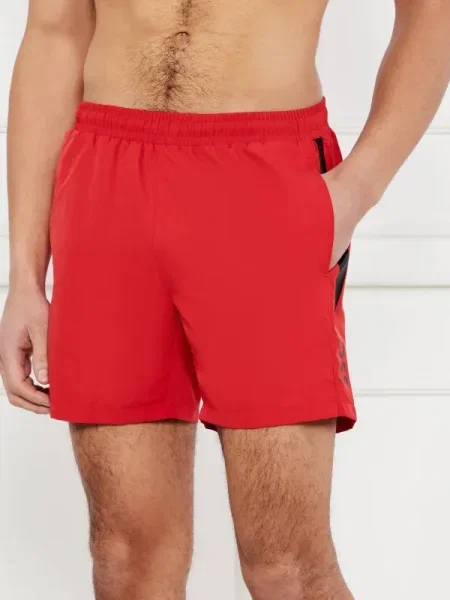 Pantaloni scurți Boss negru