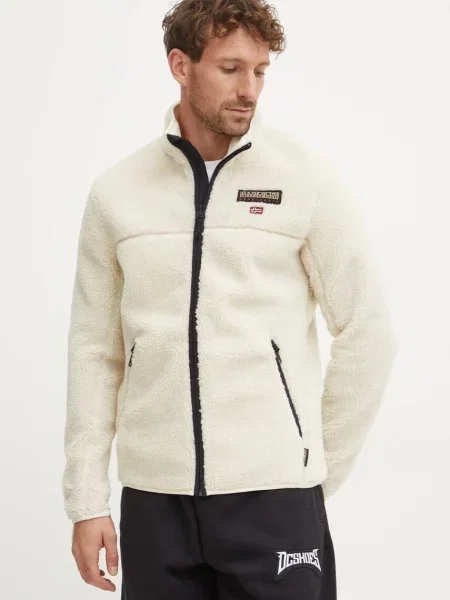 Napapijri hanorac fleece T-Tynik uni bej