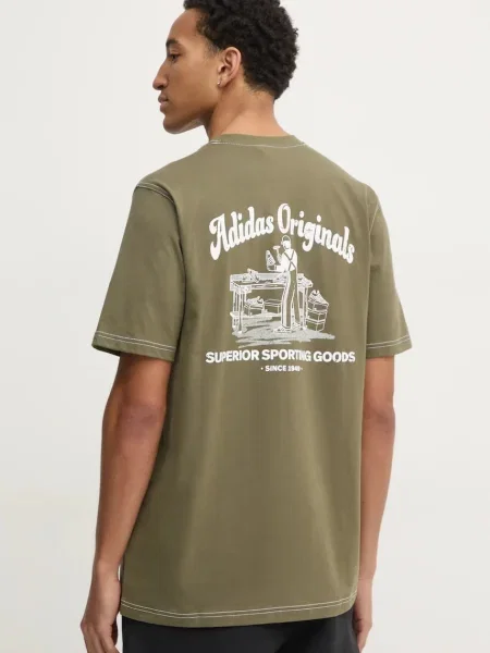 Kratka majica adidas Originals Wabash zelena