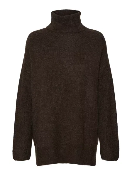 Vero Moda Tall Pulover VMJUPITER închis maro