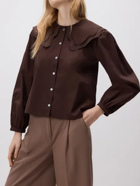 Рубашка Reserved коричневая