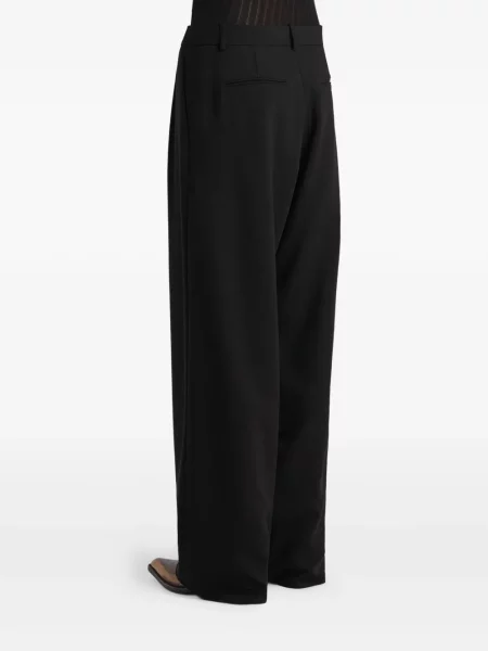 Pantaloni Khaite plisate negru