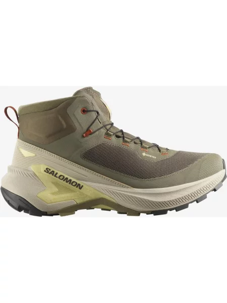 Buty trekkingowe Salomon Genesis Mid GORE-TEX oliwkowy 40 zielony
