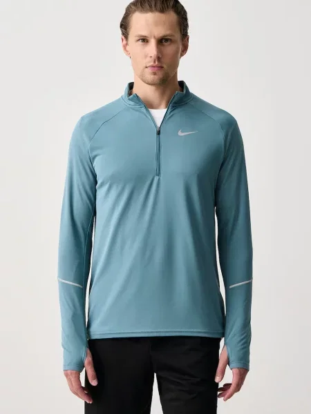 Nike μπλούζα γυμναστικής ανδρική Miler Dri-FIT μπλε