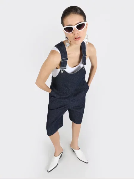 Комбінезони Colin’s комбінований верх блакитний