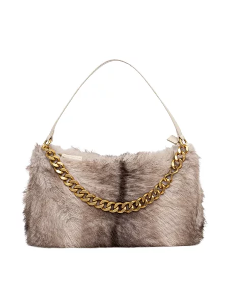 Torebka hobo Twinset beżowa