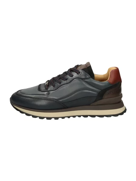 Sneakersy Ambitious skórzane niebieskie