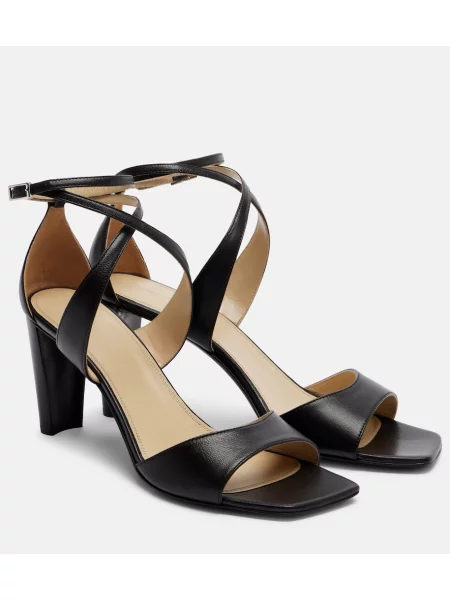 Sandale Lemaire din piele maro