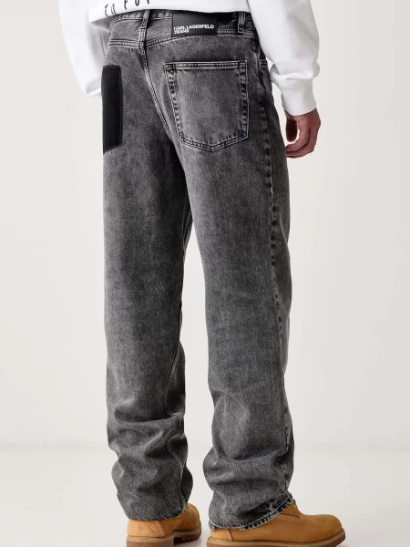 Широкие джинсы Karl Lagerfeld Jeans