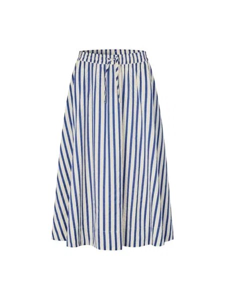 Spódnica midi Lollys Laundry niebieska