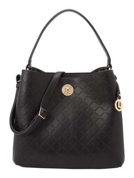 L.CREDI Torba za čez ramo Filberta zlata črna