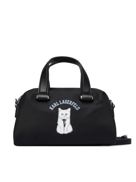 KARL LAGERFELD Rankinė Juoda balta
