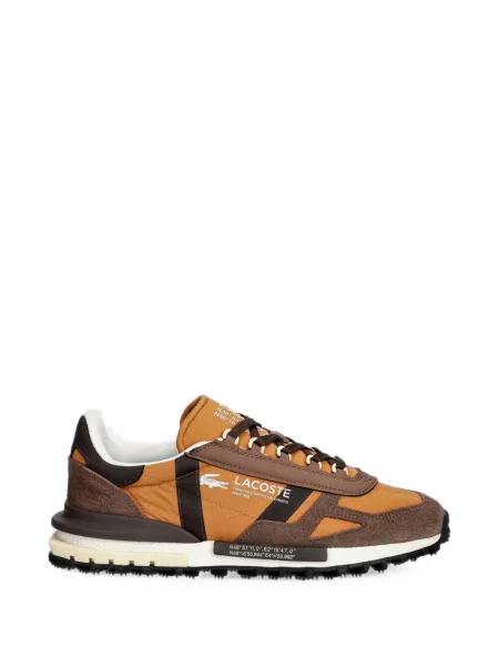 Sneakerși Lacoste cu imagine portocaliu