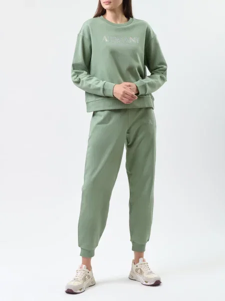 Костюмний спортивний костюм Armani Exchange зелений