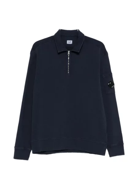 Hanorac cu fermoar C.p. Company albastru