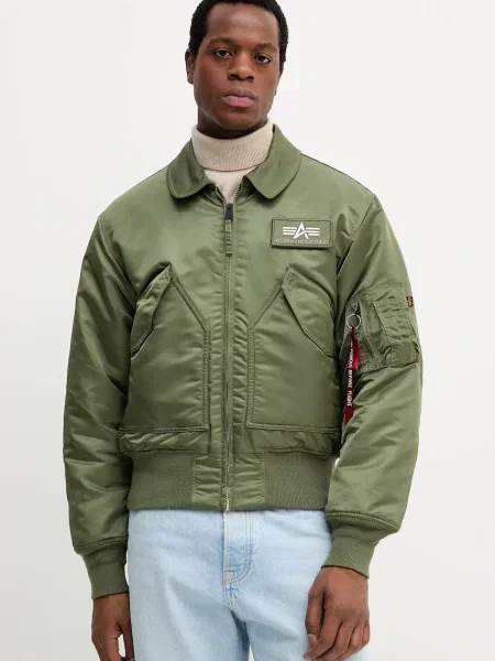 Geacă Alpha Industries verde