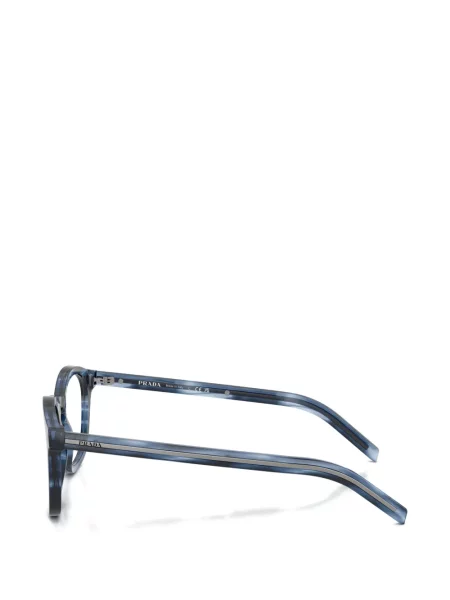 Ochelari de soare Prada Eyewear cu autograf albastru