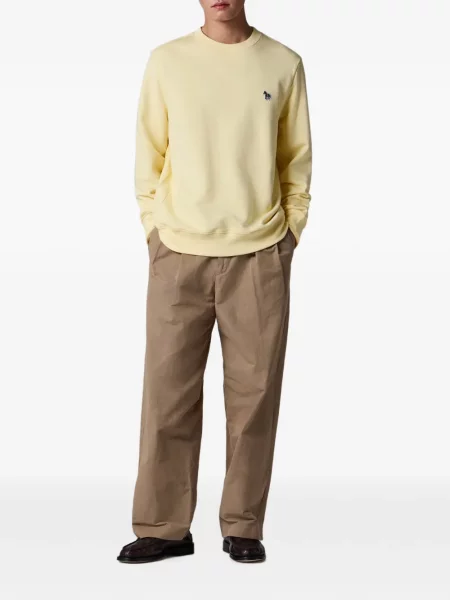 Hanorac Ps Paul Smith cu model zebră galben