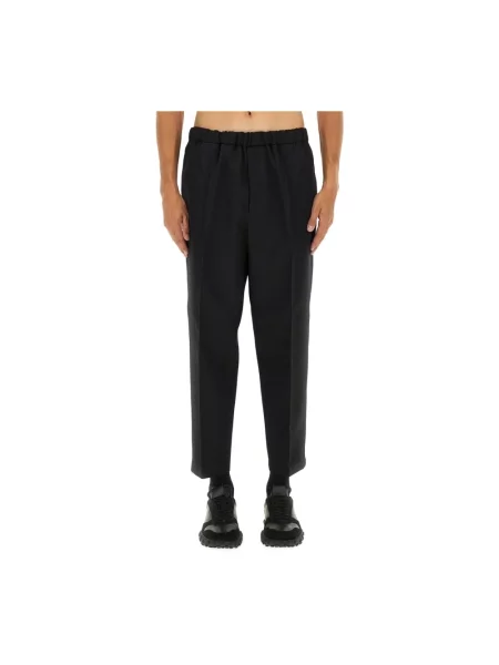 Spodnie Jil Sander czarne