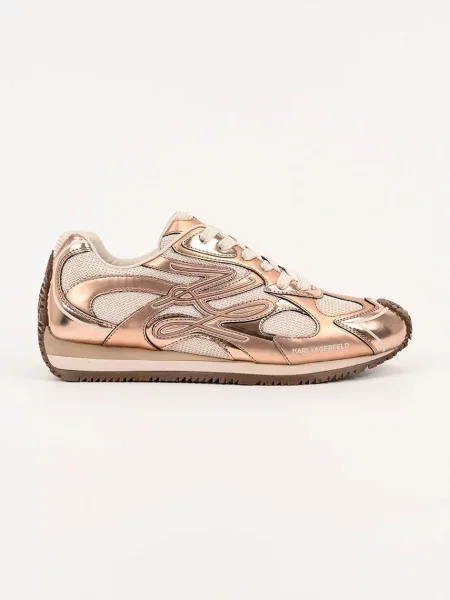 Sneakers KARL LAGERFELD Velocette Aur roz