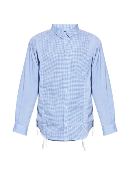 Cămașă Comme Des Garcons Homme Plus în carouri albastru